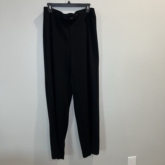 Torrid High Rise Wide Leg Pant Women’s Size 2X Black Elastic Waistband - Picture 1 of 6